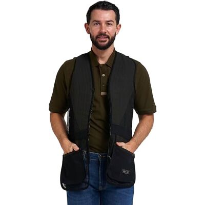 JACK PYKE Men’s Skeet Vest – Clay Pigeon Shooting Waistcoat with Breathable Mesh, Suede Trim & Multi Pockets – Lightweight Outdoor Hunting Jacket, Size S-3XL JACK PYKE Men’s Skeet Vest – Clay Pigeon Shooting Waistcoat with Breathable Mesh, Suede Trim & Multi Pockets – Lightweight Outdoor Hunting Jacket, Size S-3XL