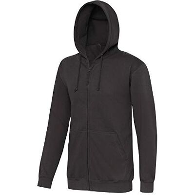 AWDis Just Hoods Sweat Zoodie - 2XL - Gray - Sweatshirt AWDis Just Hoods Sweat Zoodie - 2XL - Gray - Sweatshirt
