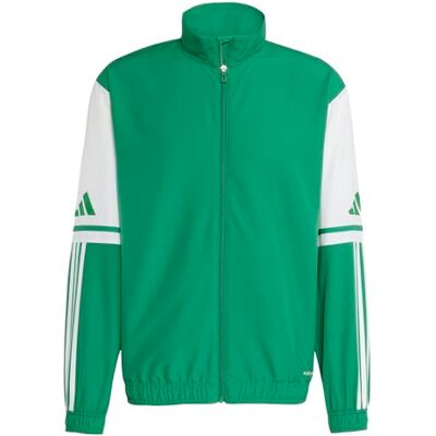 adidas Men's Squadra25 Presentation Sweatshirt, team green/white, 4XL Tall adidas Men's Squadra25 Presentation Sweatshirt, team green/white, 4XL Tall