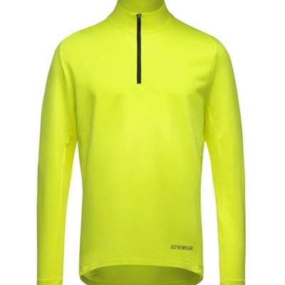 GOREWEAR - Everyday Mid Quarter Zip - Neon Yellow - 3XL - Shirt GOREWEAR - Everyday Mid Quarter Zip - Neon Yellow - 3XL - Shirt