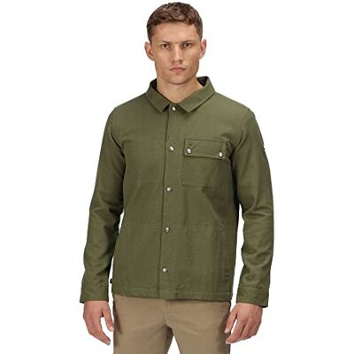 Regatta Mens Jayden Long Sleeve Plain Shirt Capulet XL Regatta Mens Jayden Long Sleeve Plain Shirt Capulet XL