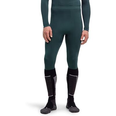 FALKE Men's Maximum Warm Long M Ti Functional Yarn Quick Dry 1 Piece Base Layer Bottom, Green Holly 7385 Trend, L FALKE Men's Maximum Warm Long M Ti Functional Yarn Quick Dry 1 Piece Base Layer Bottom, Green Holly 7385 Trend, L