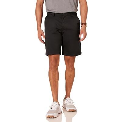 Amazon Essentials Men's Black Big Tall Classic Fit Golf Shorts Amazon Essentials Men's Black Big Tall Classic Fit Golf Shorts