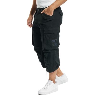 Brandit Industry Vintage 3/4 Shorts, Color: black, Size: XXL Brandit Industry Vintage 3/4 Shorts, Color: black, Size: XXL