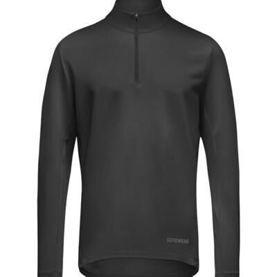 Gore Wear GOREWEAR Everyday Mid Quarter Zip Long Sleeve Black - Shirt Gore Wear GOREWEAR Everyday Mid Quarter Zip Long Sleeve Black - Shirt