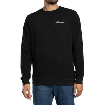 Berghaus Men's Logo Crew Sweatshirt, Black, L Berghaus Men's Logo Crew Sweatshirt, Black, L