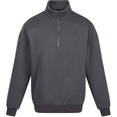 Regatta Mens Pro 1/4 Zip Sweatshirt Seal Grey Regatta Mens Pro 1/4 Zip Sweatshirt Seal Grey