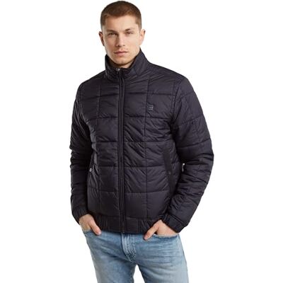 G-STAR Men's Meefic Quilted Jacket, Black (dk black D25369-B958-6484), XXL G-STAR Men's Meefic Quilted Jacket, Black (dk black D25369-B958-6484), XXL