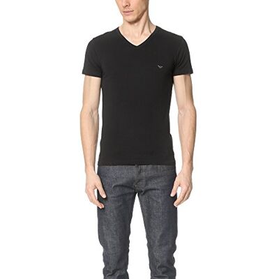 Emporio Armani Men's 110810CC729 Pyjama Top, Black, XX-Large Emporio Armani Men's 110810CC729 Pyjama Top, Black, XX-Large