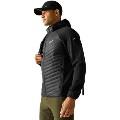 Regatta Mens Andreson Hybrid Quilted Jacket Water Repellent Insulated Walking Coat Regatta Mens Andreson Hybrid Quilted Jacket Water Repellent Insulated Walking Coat