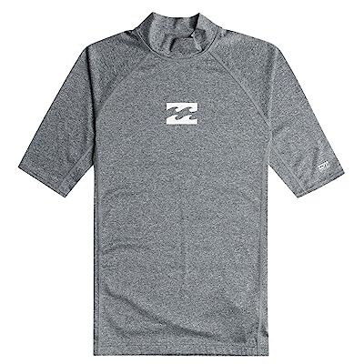 BILLABONG Waves All Day Short Sleeve Rash Vest for Men BILLABONG Waves All Day Short Sleeve Rash Vest for Men