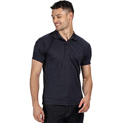 Regatta Men's Navy Coolweave Polo Shirt - Quick Dry, Moisture Wicking - M Regatta Men's Navy Coolweave Polo Shirt - Quick Dry, Moisture Wicking - M