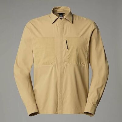 The North Face Men's L/S Lightrange Shirt Khaki Stone S The North Face Men's L/S Lightrange Shirt Khaki Stone S