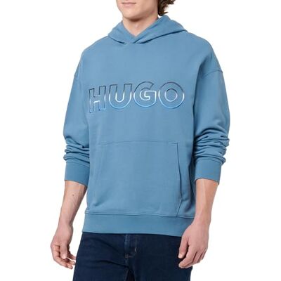 Hugo Boss Men's Nogudi Sweatshirt, Open Blue, XXL Hugo Boss Men's Nogudi Sweatshirt, Open Blue, XXL