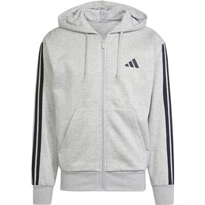 Adidas Essentials 3-Stripes Fleece Hoodie XS - Hoodie Adidas Essentials 3-Stripes Fleece Hoodie XS - Hoodie