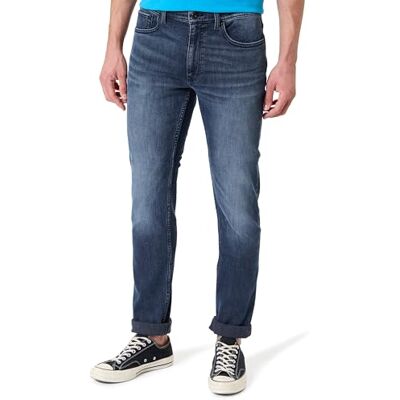 Hugo Boss Zane Men's Jeans Trousers, 406 Dark Blue, 33 W/34 L Hugo Boss Zane Men's Jeans Trousers, 406 Dark Blue, 33 W/34 L