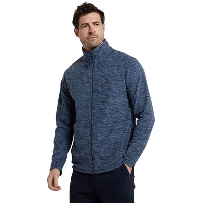Mountain Warehouse Snowdon Mens Full-Zip Fleece Jacket Lightweight & Breathable Sweater Top, Cosy Anti-Pill Midlayer Pullover, Warm & Soft Microfleece, Ideal for Layering, Winter Mountain Warehouse Snowdon Mens Full-Zip Fleece Jacket Lightweight & Breathable Sweater Top, Cosy Anti-Pill Midlayer Pullover, Warm & Soft Microfleece, Ideal for Layering, Winter