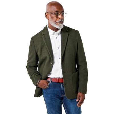 Joe Browns Men's Modern Relaxed Fit Blazer, Regular, Green, UK 46 Joe Browns Men's Modern Relaxed Fit Blazer, Regular, Green, UK 46
