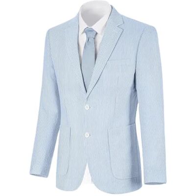 Wehilion Mens Seersucker Suit Jacket Casual Summer Blazer Slim Fit Sport Coats Suits Jackets Wedding Prom Tuxedo Blazers Wehilion Mens Seersucker Suit Jacket Casual Summer Blazer Slim Fit Sport Coats Suits Jackets Wedding Prom Tuxedo Blazers