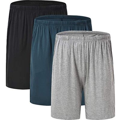 JINSHI Mens Pyjama Shorts Nightwear Super Soft Lounge Wear Shorts PJ Bottom Breathable, Soft, Cozy, PJ Shorts, Pyjama Bottom, Sleep Shorts, Pajama Shorts, Summer Shorts, Gym, Home, Casual Wear.. JINSHI Mens Pyjama Shorts Nightwear Super Soft Lounge Wear Shorts PJ Bottom Breathable, Soft, Cozy, PJ Shorts, Pyjama Bottom, Sleep Shorts, Pajama Shorts, Summer Shorts, Gym, Home, Casual Wear..