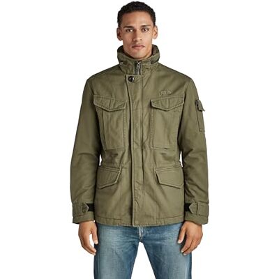 G-STAR Men's Padded Field Jacket, Green (shadow olive D21995-D191-B230), XS G-STAR Men's Padded Field Jacket, Green (shadow olive D21995-D191-B230), XS