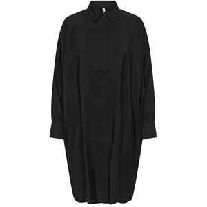 ONLY Women's Onlmila Life L/S Oversize Shirtdress Ptm Dress, Black, M ONLY Women's Onlmila Life L/S Oversize Shirtdress Ptm Dress, Black, M