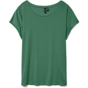 VERO MODA Women's Vmava Plain Ss Top Ga JRS Noos T-Shirt, Bosphorus, M VERO MODA Women's Vmava Plain Ss Top Ga JRS Noos T-Shirt, Bosphorus, M