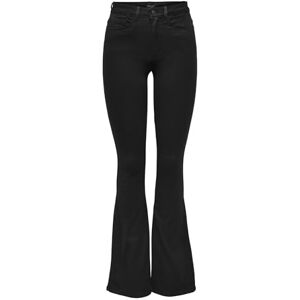ONLY Women's Onlroyal High Sweet 600 Noos Flared Jeans, Black (Black Black), XL/34 ONLY Women's Onlroyal High Sweet 600 Noos Flared Jeans, Black (Black Black), XL/34