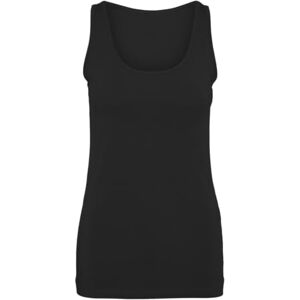 VERO MODA Women's Vmlulu Long Tank Top JRS Ga Noos, Black, L VERO MODA Women's Vmlulu Long Tank Top JRS Ga Noos, Black, L