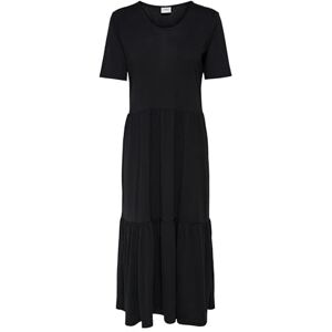 JDY JACQUELINE de YONG Women's dalila Frosty S/S Dress JRS Noos Casual Dress, Black, S JDY JACQUELINE de YONG Women's dalila Frosty S/S Dress JRS Noos Casual Dress, Black, S