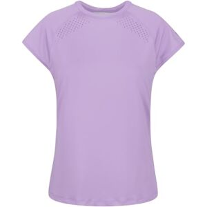Regatta Luaza Women's Quick-Drying, Stretch, Moisture Wicking, Short Sleeve t-Shirt. Suitable for Walking and Hiking. Pastel Lilac Regatta Luaza Women's Quick-Drying, Stretch, Moisture Wicking, Short Sleeve t-Shirt. Suitable for Walking and Hiking. Pastel Lilac
