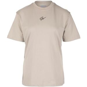 GORILLA WEAR Bixby Oversized T-Shirt Beige XS GORILLA WEAR Bixby Oversized T-Shirt Beige XS