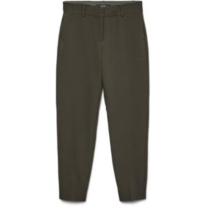 VERO MODA Women's Vmgloria Mw Tapered Pant Noos, Peat, 40W x 30L VERO MODA Women's Vmgloria Mw Tapered Pant Noos, Peat, 40W x 30L