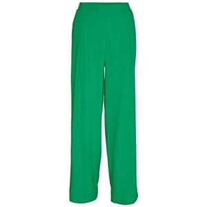 VERO MODA Women's Vmmymilo Hw Wide Pants WVN Ga, Bright Green, XS VERO MODA Women's Vmmymilo Hw Wide Pants WVN Ga, Bright Green, XS