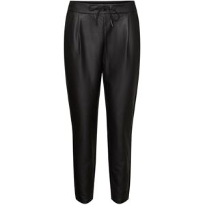 VERO MODA Women's Vmeva Mr Loose String Coated Pant, Black (Black Black), M / 30L VERO MODA Women's Vmeva Mr Loose String Coated Pant, Black (Black Black), M / 30L