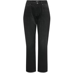 ONLY Women's Onllumi Mw Mom Straight DNM Pim900 Noos fit Jeans, Washed Black, M / 30L ONLY Women's Onllumi Mw Mom Straight DNM Pim900 Noos fit Jeans, Washed Black, M / 30L