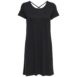 ONLY NOS Women's Onlbera Back Lace Up S/s Dress JRS Noos Dress Not Applicable, Black (Black Black), 12 (Manufacturer Size: Medium) ONLY NOS Women's Onlbera Back Lace Up S/s Dress JRS Noos Dress Not Applicable, Black (Black Black), 12 (Manufacturer Size: Medium)