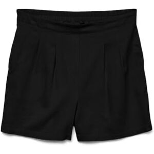 VERO MODA Women's Vmjesmilo Hw WVN Ga Noos Shorts, Black, XS VERO MODA Women's Vmjesmilo Hw WVN Ga Noos Shorts, Black, XS