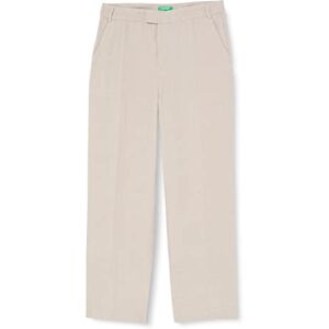 United Colors of Benetton Women's Trousers 48TFDF02B, Grey P10, 46 United Colors of Benetton Women's Trousers 48TFDF02B, Grey P10, 46