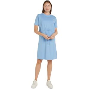 Tommy Hilfiger Women's Round Neck Cotton T-Shirt Dress, Blue (Vessel Blue), XXL Tommy Hilfiger Women's Round Neck Cotton T-Shirt Dress, Blue (Vessel Blue), XXL