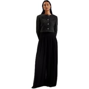 Ted Baker Womens Wmt-kokuto-Pleated Wide Leg Trouser Dress Pants, Black, 14 UK Ted Baker Womens Wmt-kokuto-Pleated Wide Leg Trouser Dress Pants, Black, 14 UK
