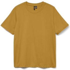 VERO MODA Women's Vmpaulina SS T-Shirt Ga JRS Noos, Harvest Gold, L VERO MODA Women's Vmpaulina SS T-Shirt Ga JRS Noos, Harvest Gold, L