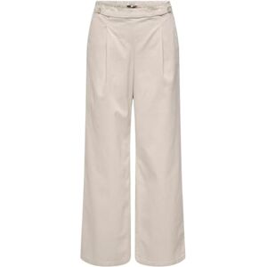 ONLY Women's Onlstella Mw Wide Pull-up Pant Cc PNT Trouser, Pumice Stone, M / 32L ONLY Women's Onlstella Mw Wide Pull-up Pant Cc PNT Trouser, Pumice Stone, M / 32L