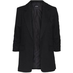 VERO MODA Women's Vmfrida Ls Regular Blazer Noos, Black, 14 VERO MODA Women's Vmfrida Ls Regular Blazer Noos, Black, 14