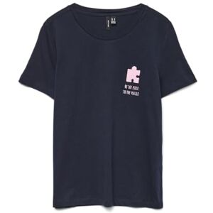 VERO MODA Women's Vmlonni Francis Ss Top Box JRS Ga, Blazer Navy, S VERO MODA Women's Vmlonni Francis Ss Top Box JRS Ga, Blazer Navy, S