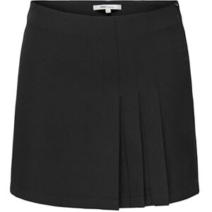 ONLY Women's Onlelly Life Mw Pleat Skirt Tlr, black, 10 ONLY Women's Onlelly Life Mw Pleat Skirt Tlr, black, 10