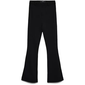 VERO MODA Women's Vmamira Mr Flared Pant Ga Noos Trouser, Black, XL / 30L VERO MODA Women's Vmamira Mr Flared Pant Ga Noos Trouser, Black, XL / 30L
