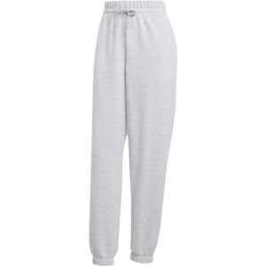 adidas Women's Essentials Linear French Terry Cuffed Pants, Light Grey Heather/White, XS adidas Women's Essentials Linear French Terry Cuffed Pants, Light Grey Heather/White, XS