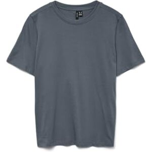 VERO MODA Women's Vmpaulina SS T-Shirt Ga JRS Noos, Stormy Weather, S VERO MODA Women's Vmpaulina SS T-Shirt Ga JRS Noos, Stormy Weather, S