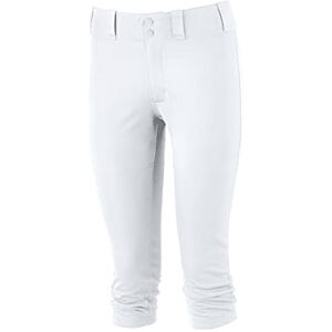 Mizuno Women's Prospect Softball Pant, White, Small Mizuno Women's Prospect Softball Pant, White, Small